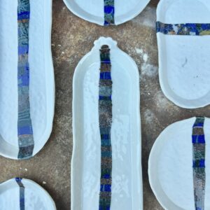 Striped Porcelain Platter Set with Nicole Bernard of NB Makes<br>Sunday Afternoon<br>3:00PM-6:00PM