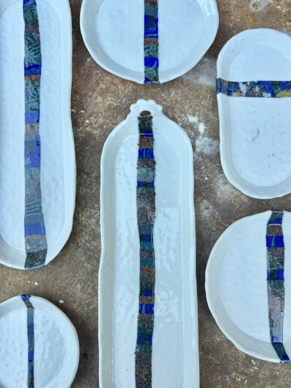 Nicole Bernard.Striped Plattes